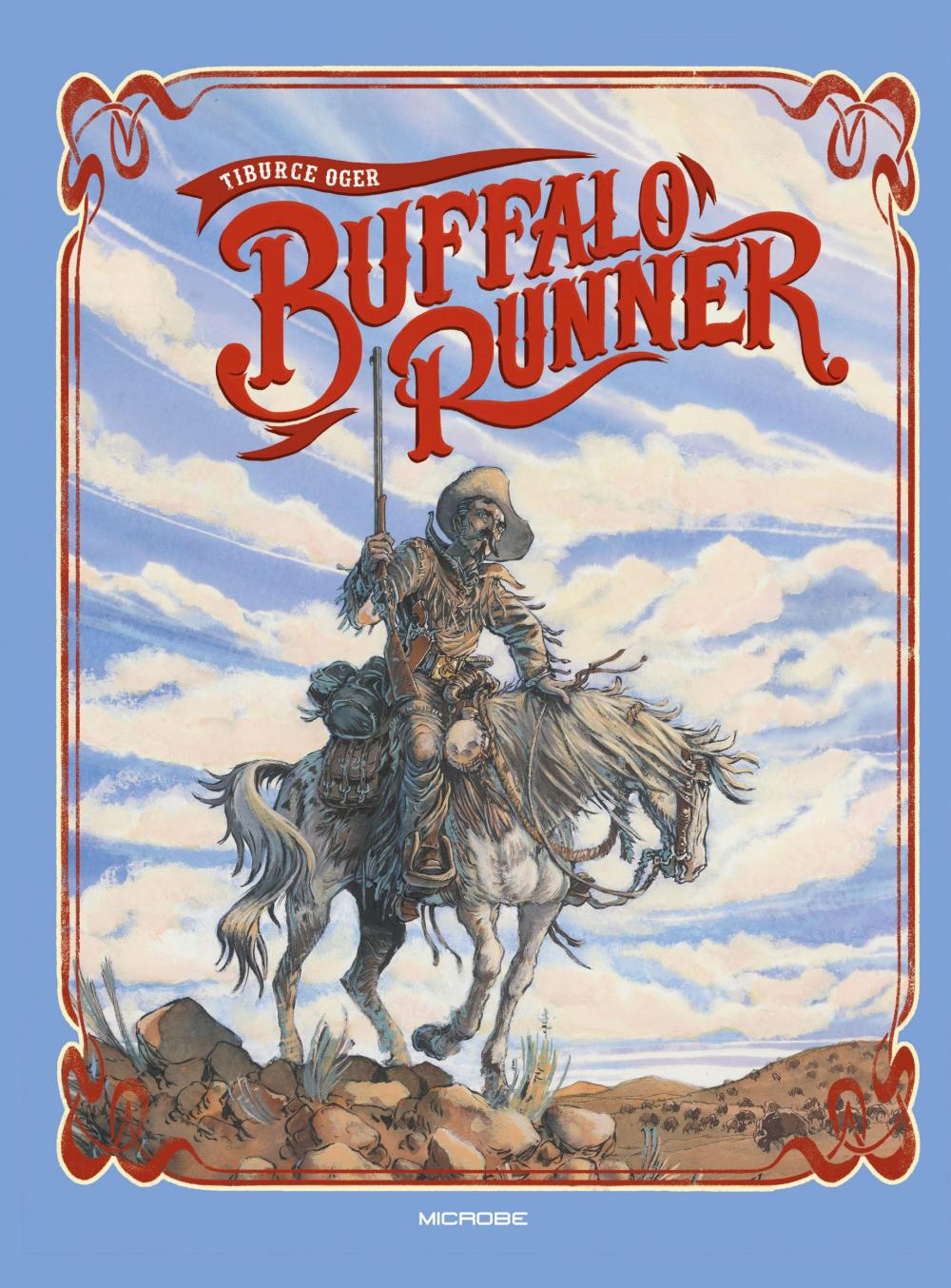 Buffalo Runner - blauwe cover - Microbe